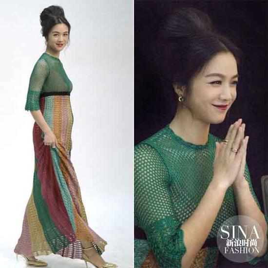 顏值還是完美滴，只是那裙子是個(gè)什么鬼