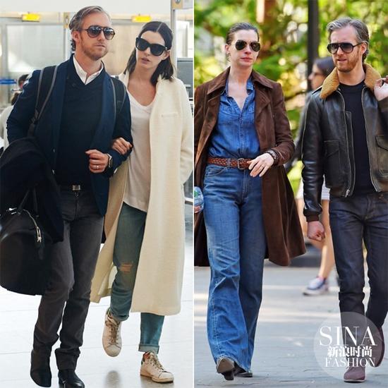 孕前海瑟薇跟老公出街，簡(jiǎn)直就是穿搭范本