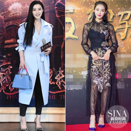 范冰冰、宋茜示范尖頭高跟鞋