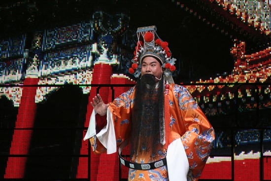 河南省豫劇二團(tuán)演員、唐派再傳弟子郭志誠(chéng)演唱唐派名劇《金殿風(fēng)云》