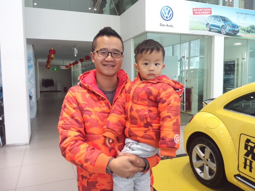 父子同款，瞧這給美的！