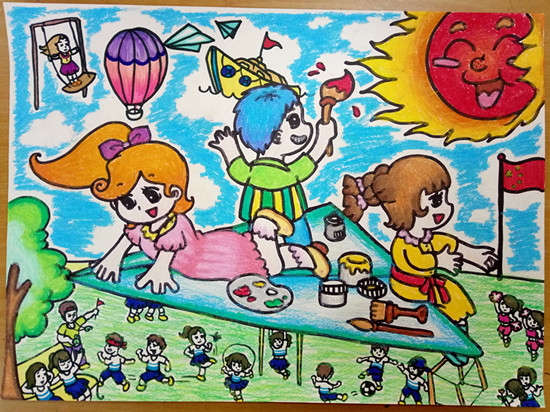 周楚文《放飛》輔導(dǎo)教師：時(shí)尹航（工一?。? oldsrc=