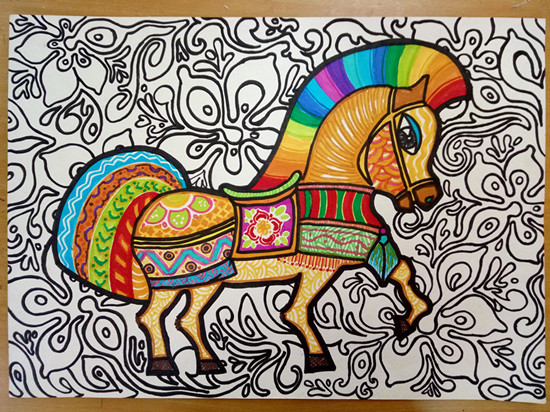 周楚文《馬蹄聲聲》輔導(dǎo)教師：時(shí)尹航（工一?。? oldsrc=