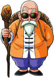 　《七龍珠》經(jīng)典形象龜仙人。