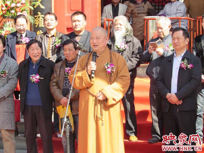大相國(guó)寺方丈心廣大和尚書法作品展開展 大相國(guó)寺方丈心廣大和尚書法作品展開展