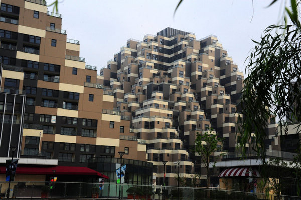 昆山一樓盤酷似“金字塔” 昆山一樓盤酷似“金字塔”