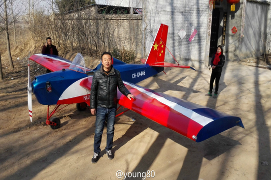 自制的小飛機 自制的小飛機
