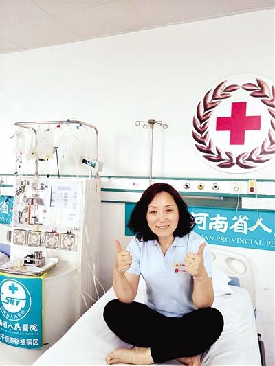 平頂山一白衣天使捐造血干細(xì)胞 救素不相識男子