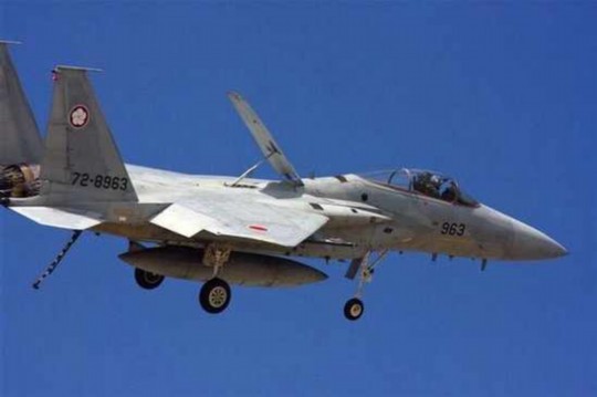 資料圖：日本自衛(wèi)隊(duì)F-15戰(zhàn)斗機(jī)。