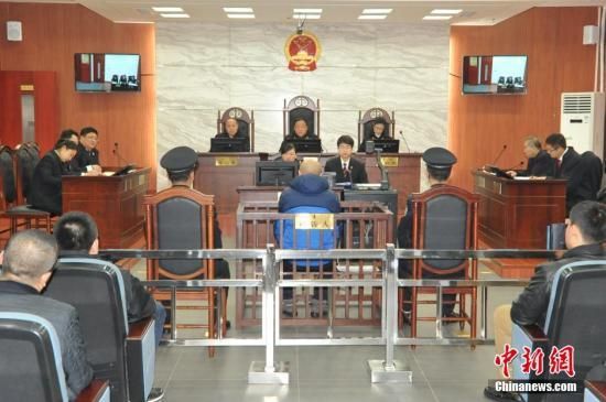 資料圖：圖為該案庭審現(xiàn)場(chǎng)。中新社發(fā) 鐘欣 攝
