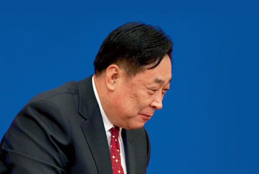 張力軍從環(huán)保部副部長任上退休兩年多后，被中紀(jì)委宣布接受組織調(diào)查。資料圖