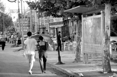 事發(fā)地點已被清理干凈。京華時報記者趙思衡攝