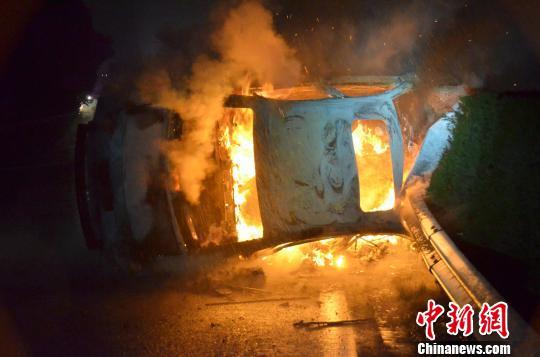 圖為事故現(xiàn)場。嚴(yán)光濤 攝