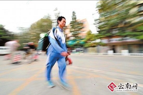 　“我是第四次來昆明了?！? width=