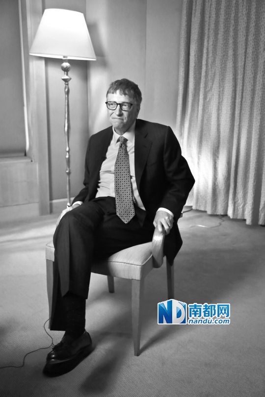 比爾·蓋茨接受美國(guó)《滾石》雜志專訪。