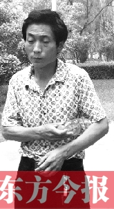 　昨日，提起自己的遭遇，中牟縣的王彥財一臉無奈