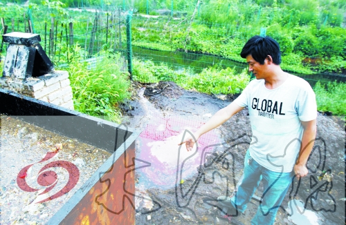 煉油點(diǎn)將骯臟、臭氣熏人的廢水直接排入溝渠。