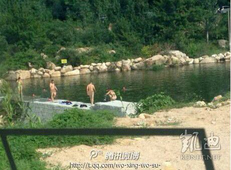 網(wǎng)友曝光的現(xiàn)場圖片。（圖片來自網(wǎng)絡(luò)）