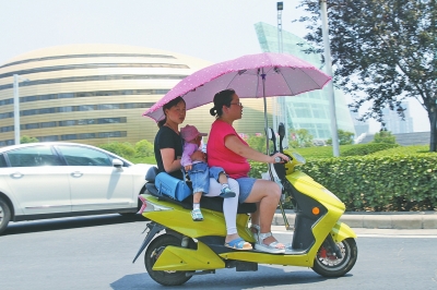 大暑時(shí)節(jié)，戶外更需防暑。