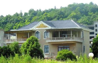 江西宜春，氣功大師王林在樟竹路紫薇山莊旁的別墅。圖/CFP