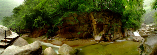 九曲碧水 龍峪灣攝影：趙樹(shù)嶺