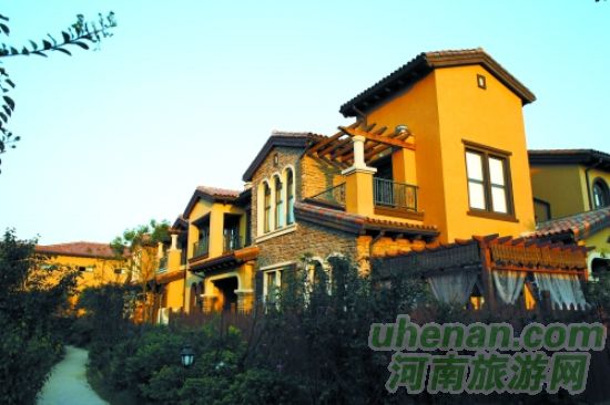 花都溫泉，從天空下走到房間里