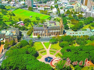　　悉尼海德公園。