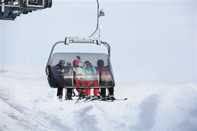 云頂樂園的高速纜車。