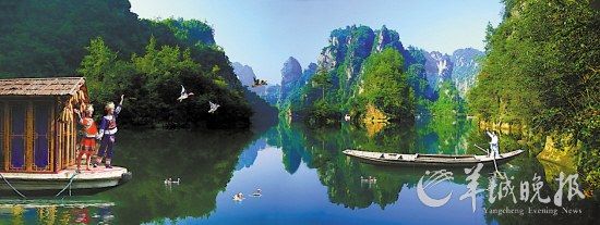 　　寶峰湖集山水于一體,融民俗風(fēng)情于一身。