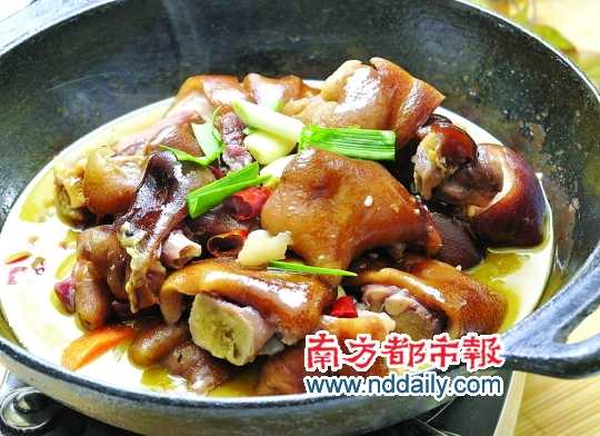 臘豬腳跟鹵豬手、南乳豬手味道是完全不同的