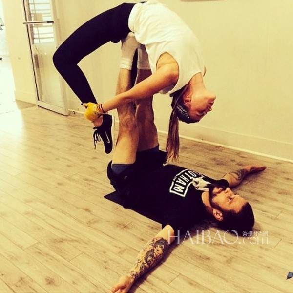 超?，旣惸取ち詹?(Maryna Linchuk) 近期健身私照