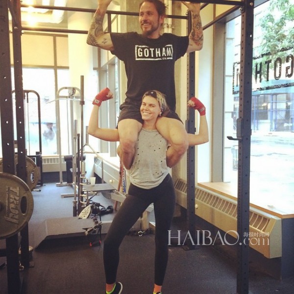 超?，旣惸取ち詹?(Maryna Linchuk) 近期健身私照