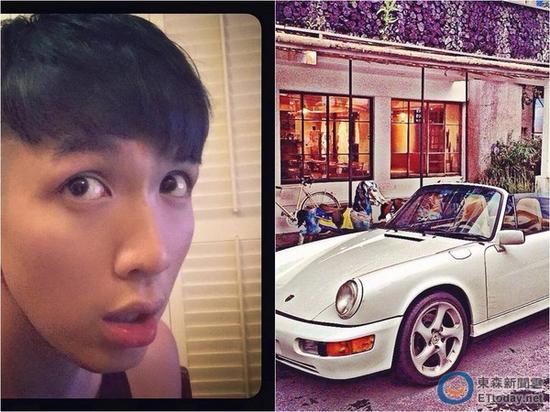柯震東自己也擁有一輛法拉利跑車，但這次發(fā)生車禍并非他所駕駛，而出事后本人也沒做出說明。