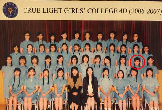 第二排右邊第二個是鄧紫棋 第二排右邊第二個是鄧紫棋