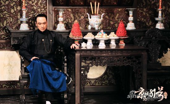 吳鎮(zhèn)宇飾演的霍家大少爺，正為二弟冥婚一事焦頭爛額