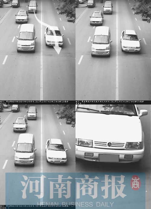 鄭州交巡警制作《非現(xiàn)場交通違法實(shí)例照片解析圖冊》