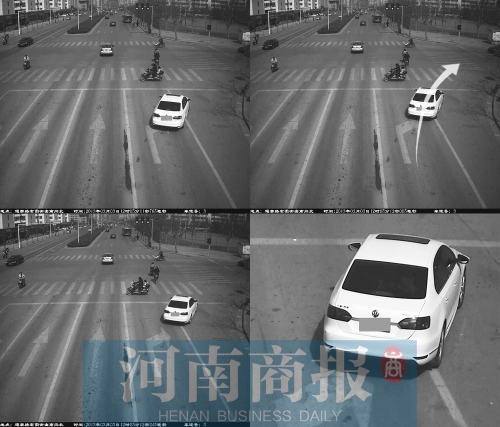 鄭州交巡警制作《非現(xiàn)場交通違法實(shí)例照片解析圖冊》