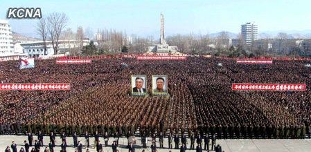 朝鮮民眾稱(chēng)，朝鮮軍民“將在任意時(shí)期、對(duì)任意對(duì)象隨意實(shí)施無(wú)止境的正義打擊，一定實(shí)現(xiàn)民族的夙愿祖國(guó)統(tǒng)一大業(yè)”。