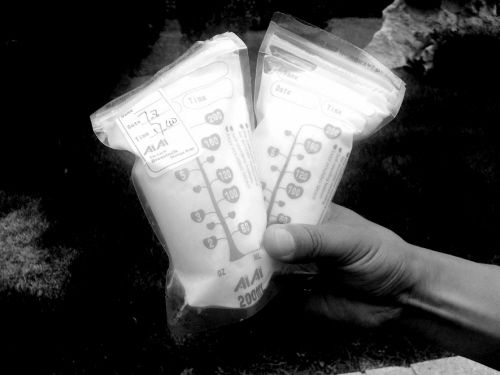 記者購買到的“人奶”。