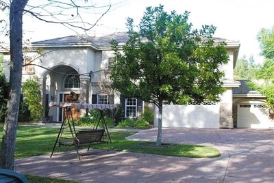 張曙光在美國(guó)的豪宅。資料圖片