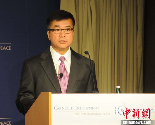 資料圖：美國駐華大使駱家輝。中新社發(fā) 德永健 攝