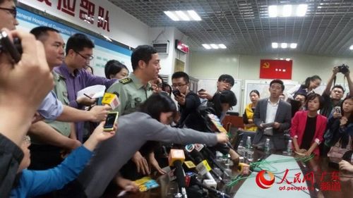 廣州軍區(qū)廣州總醫(yī)院發(fā)布會現(xiàn)場。