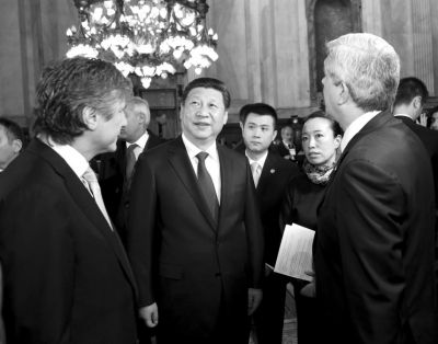 　會見阿根廷議長。