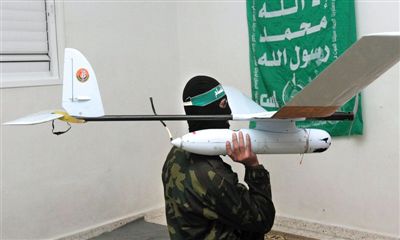 無人機：哈馬斯自制，在以領土上偵察時被擊落。