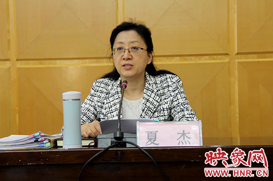 河南省委常委、組織部部長夏杰