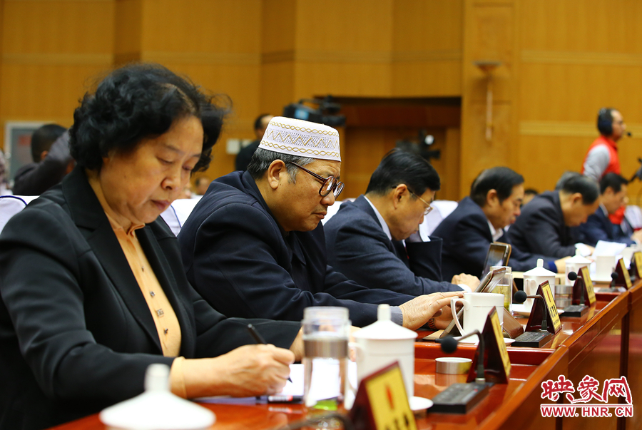 詢問(wèn)會(huì)上的人大代表