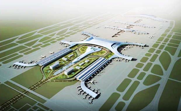 鄭州機(jī)場二期工程效果圖 鄭州機(jī)場二期工程效果圖