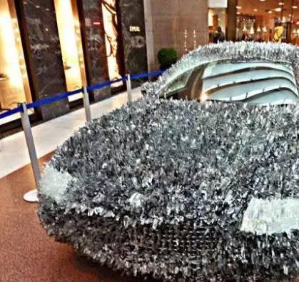 驚！車主用玻璃渣改裝瑪莎拉蒂