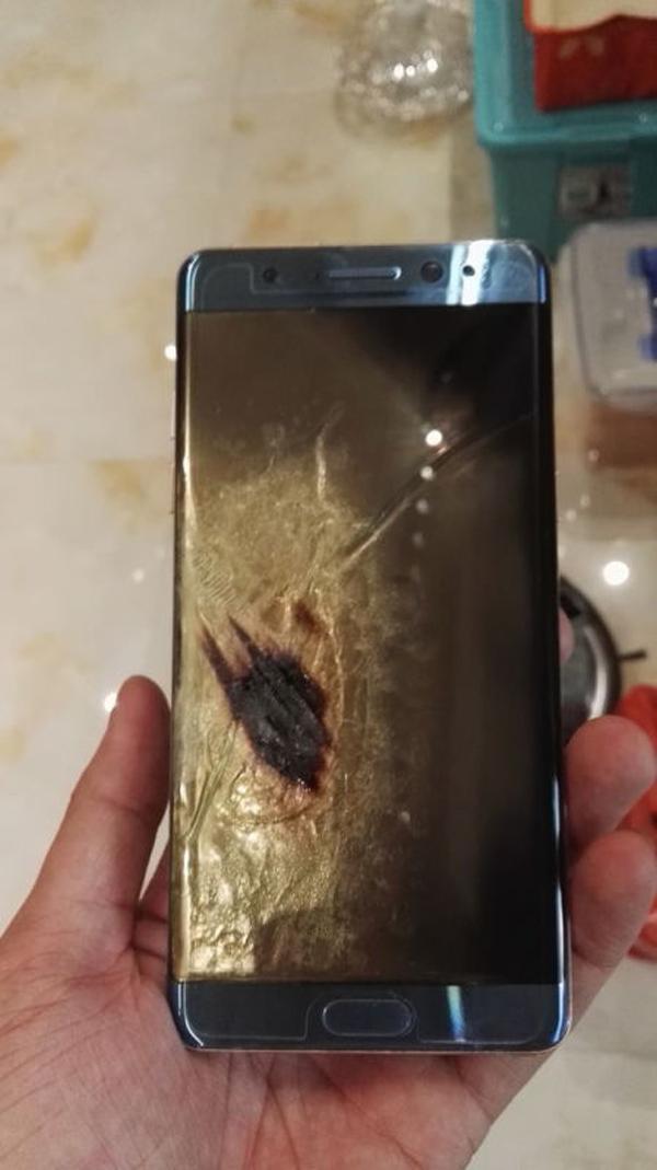 國行版三星Note 7也炸了？京東確認這個訂單是真的