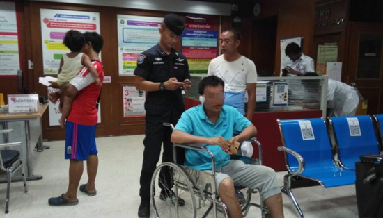 受傷的中國游客(民族報)